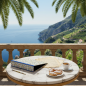 Preview: Blauer Ordner "Rimini"