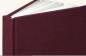 Preview: Book for own recipes linen bordeaux
