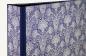 Preview: Marineblauer Ordner mit filiganem Muster