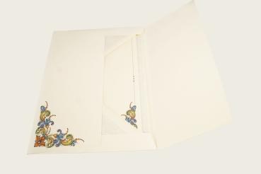 Preview: Elegant und vergoldet - Briefpapier aus Italien