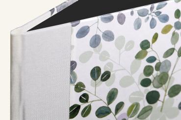 Preview: Noble binder "Eukalyptus", for unpunched sheets