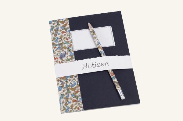 Notebook with pencil, 16 sheets of paper set