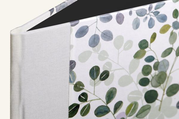 Noble binder "Eukalyptus", for unpunched sheets